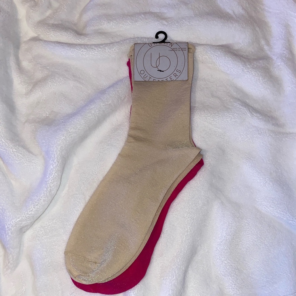 UO Fashion Crew Ankle Socks